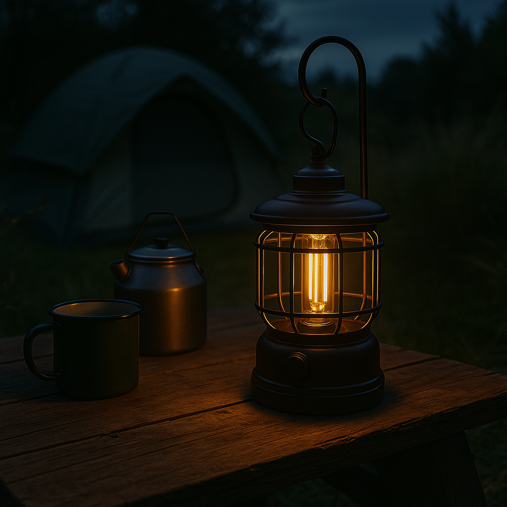 LOFTSOUL™ Vintage Wandleuchte – Wandlampe im Industrial Design aus Holz & Metall (E27, mit Leuchtmittel)