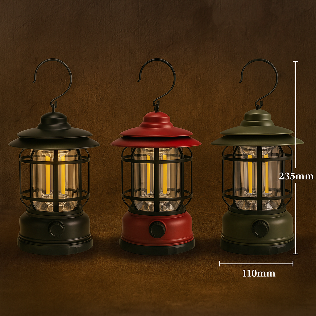 LOFTSOUL™ Vintage Wandleuchte – Wandlampe im Industrial Design aus Holz & Metall (E27, mit Leuchtmittel)