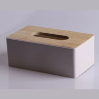 IRONFORM™ Taschentuchbox – Holz mit Bambusdeckel